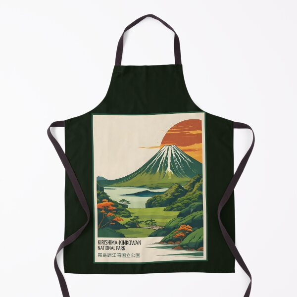 Item preview, Kirishima-Kinkowan National Park - Japan designed and sold by GoodOldVintage.