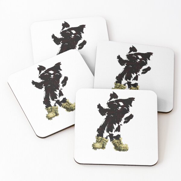 Artikelvorschau, Puss tätowierte Stiefel entworfen und verkauft von Cute & Funny Hand-Drawn Prints | Happy Doodle Friends Shop.