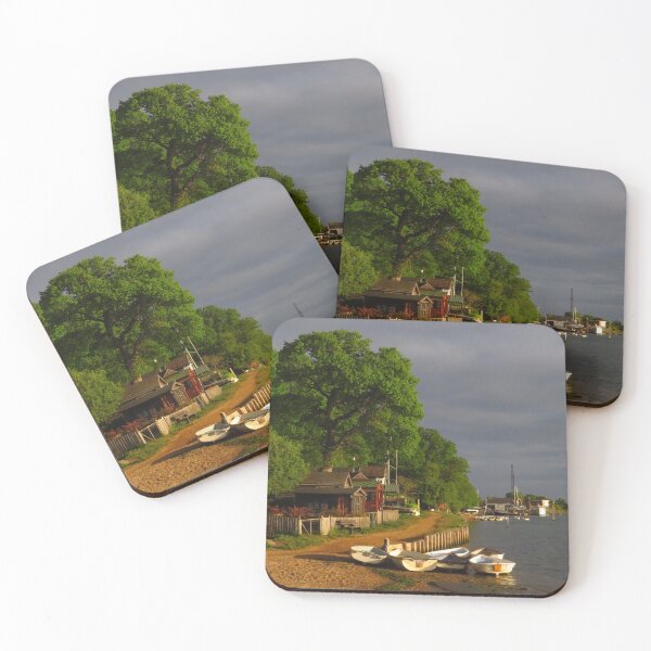 Item preview, High Tide, Waldringfield Beach designed and sold by wiggyofipswich.
