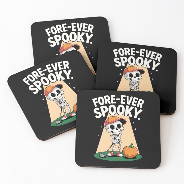 Item preview, Skeleton Golf Halloween Golfer | Spooky Cute Cartoon Golf Player Design designed and sold by Marpin91.