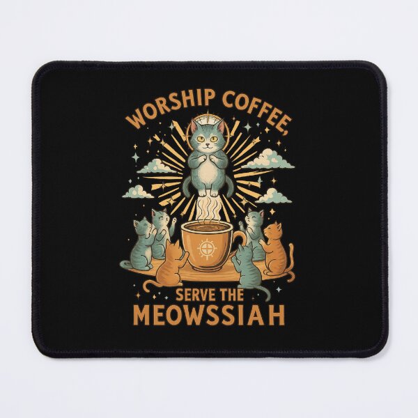 Item preview, The Meowssiah Brew designed and sold by Uglyandcute.