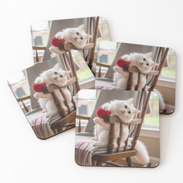 Item preview, Whiskers in White designed and sold by CreativeThoughts .