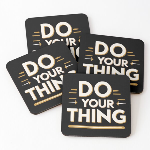 Item preview, Do Your Thing – Motivational Quote Typography for Confident Souls designed and sold by Design_Your_Day.