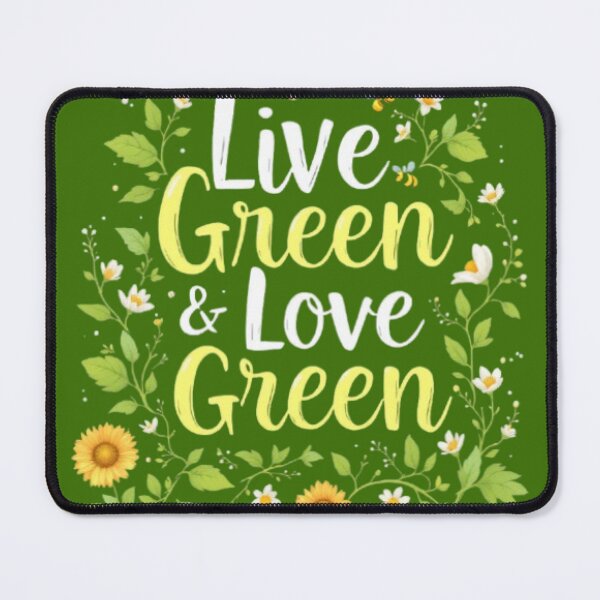 Item preview, Live Green & Love Green Design designed and sold by ShamblesShirts.