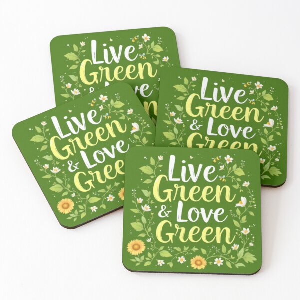 Item preview, Live Green & Love Green Design designed and sold by ShamblesShirts.