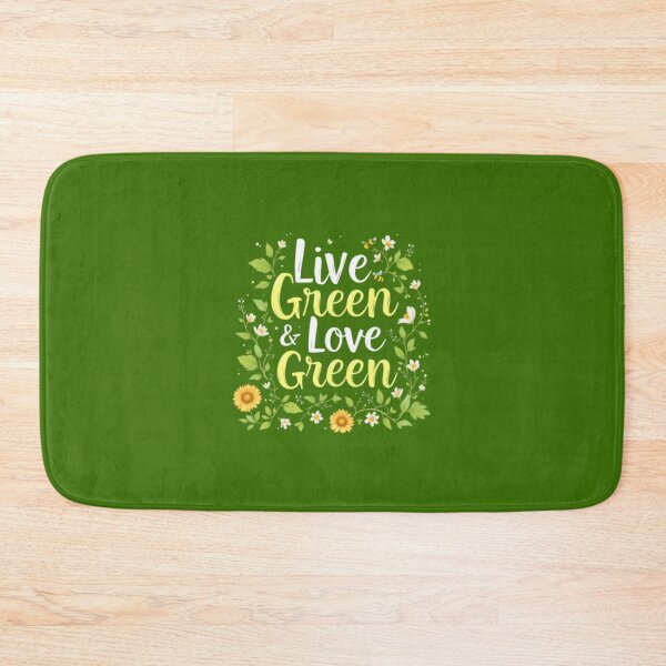 Item preview, Live Green & Love Green Design designed and sold by ShamblesShirts.