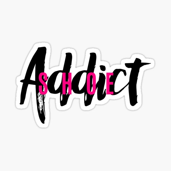 Shoe Addict Sticker