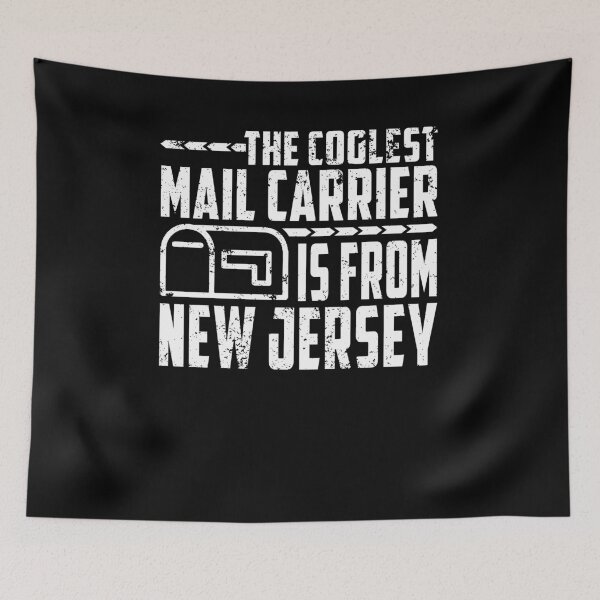 Item preview, Mail Carrier Gifts New Jersey Mailman T Shirt Funny designed and sold by shoppzee.