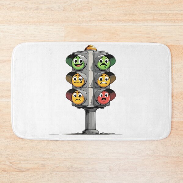Item preview, Funny Traffic Light – Mood Swings Emoji Panel designed and sold by MOTAS FASHION .