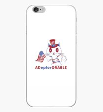Adorable Deplorable Patriotic Kitten iPhone Case