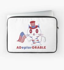 Adorable Deplorable Patriotic Kitten Laptop Sleeve