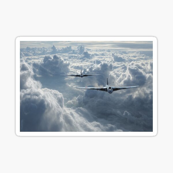 Formation Over the Heavens Sticker