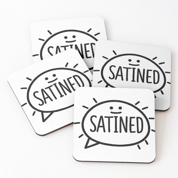 Item preview, Satined Funny Speech Bubble – Minimalist Logo Humor Aesthetic Tee designed and sold by MOTAS FASHION .