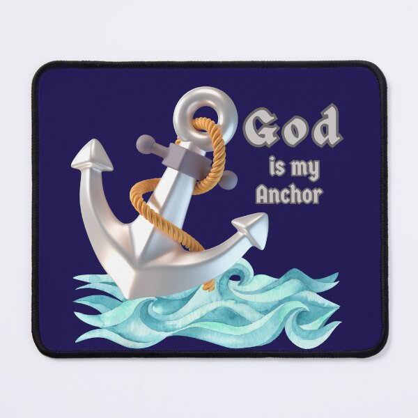 Item preview, od Is My Anchor – Christian Encouragement Design for Strength, Faith & Mental Wellness designed and sold by AmenAlways.
