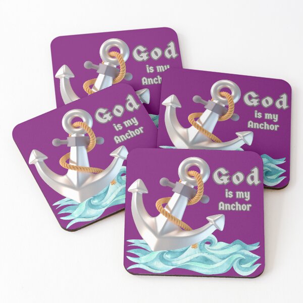 Item preview, od Is My Anchor – Christian Encouragement Design for Strength, Faith & Mental Wellness designed and sold by AmenAlways.
