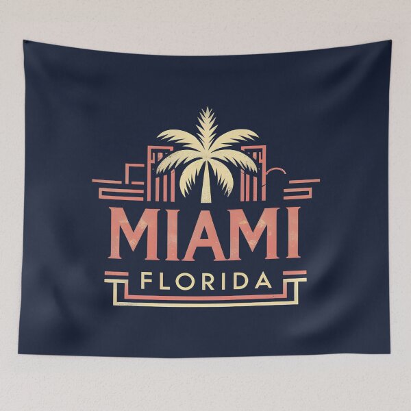 Item preview, Miami - Florida  designed and sold by GoodOldVintage.