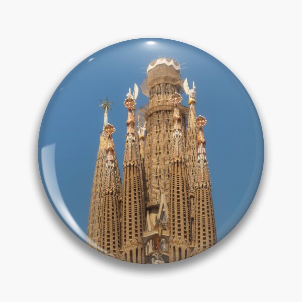 Item preview, Sagrada Família Spires in summer, Barcelona. Spain designed and sold by bailey-cooper.