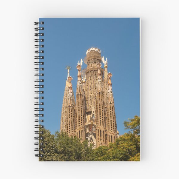 Item preview, Sagrada Família Spires in summer, Barcelona. Spain designed and sold by bailey-cooper.