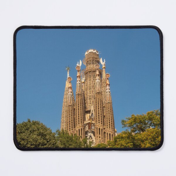 Item preview, Sagrada Família Spires in summer, Barcelona. Spain designed and sold by bailey-cooper.