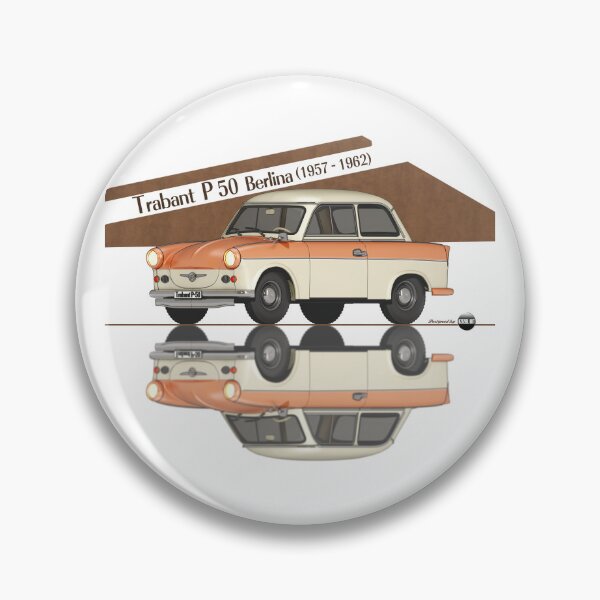 Item preview, Trabant P50 Marmorweiss und Rohrgelb Farbe (1957–1962) – The icon of the East designed and sold by Azaziel.