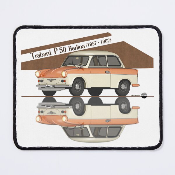 Item preview, Trabant P50 Marmorweiss und Rohrgelb Farbe (1957–1962) – The icon of the East designed and sold by Azaziel.