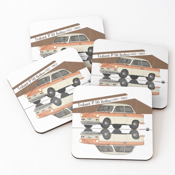 Item preview, Trabant P50 Marmorweiss und Rohrgelb Farbe (1957–1962) – The icon of the East designed and sold by Azaziel.