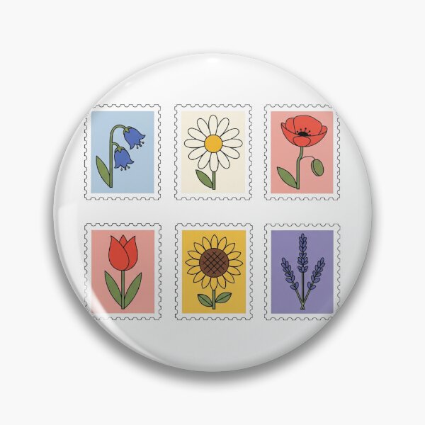 Item preview, Floral Stamp | Elegant and Vintage-Inspired Botanical Graphic designed and sold by Tw1nsAIArt.