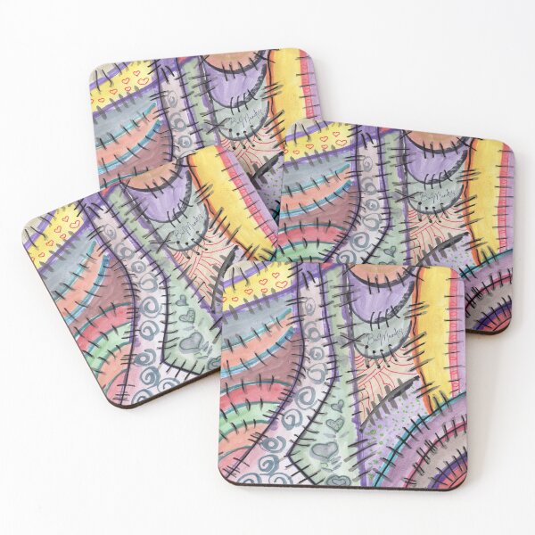 Item preview, Patchwork handpainted art  designed and sold by FilMate.
