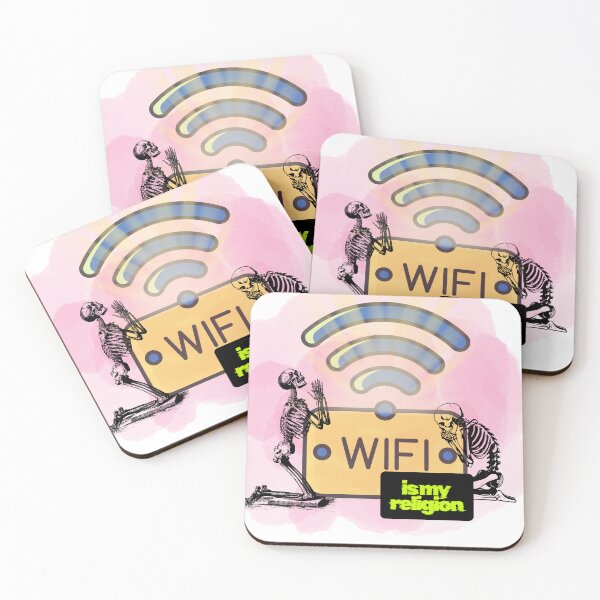 Aperçu de l'œuvre Prières Wi-Fi créée et vendue par LoveDalmatia.