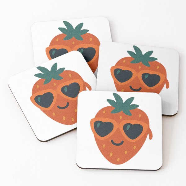 Item preview, Cool Strawberry – Funny Summer Fruit with Sunglasses Design designed and sold by DKunic.