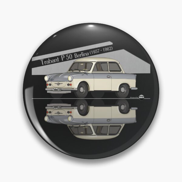 Item preview, Trabant P50 Marmorweiss und Silbergrau (1957–1962) – The icon of the East designed and sold by Azaziel.