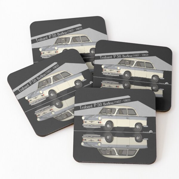 Item preview, Trabant P50 Marmorweiss und Silbergrau (1957–1962) – The icon of the East designed and sold by Azaziel.