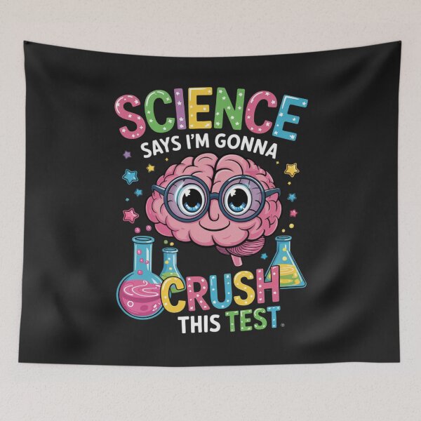 Item preview, Science Says I'm Gonna Crush This Test Teacher Testing Day designed and sold by ConceptualVibes.