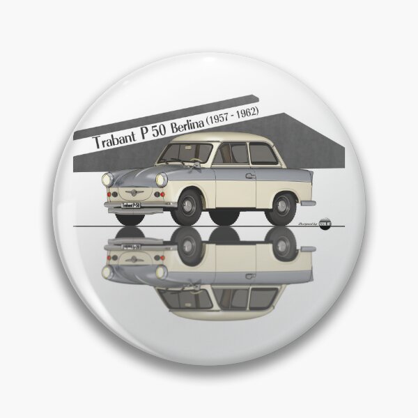 Item preview, Trabant P50 Marmorweiss und Silbergrau Farbe (1957–1962) – The icon of the East designed and sold by Azaziel.