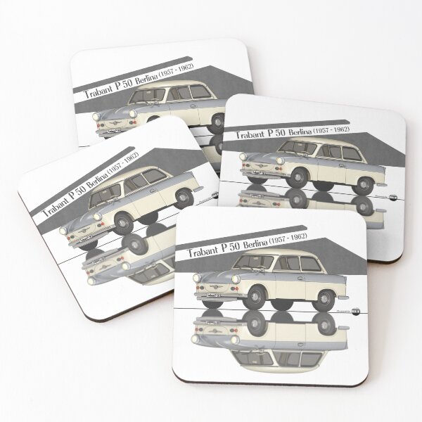 Item preview, Trabant P50 Marmorweiss und Silbergrau Farbe (1957–1962) – The icon of the East designed and sold by Azaziel.