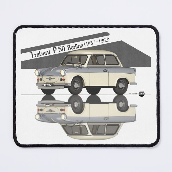 Item preview, Trabant P50 Marmorweiss und Silbergrau Farbe (1957–1962) – The icon of the East designed and sold by Azaziel.