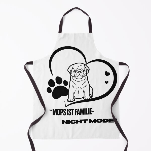 Item preview, Pugs are family – not fashion | Statement Design designed and sold by MitMopsundHerz Rosinchens_Welt.