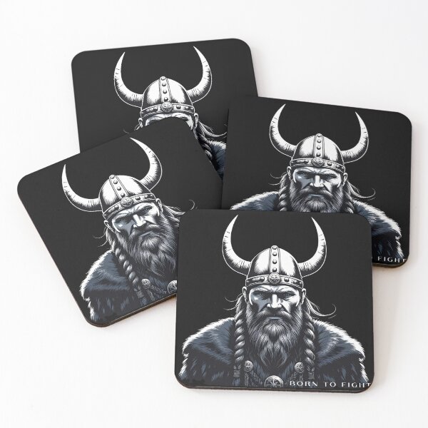 Item preview, Born to Fight – Viking Warrior Design designed and sold by TeeJungleStudio.