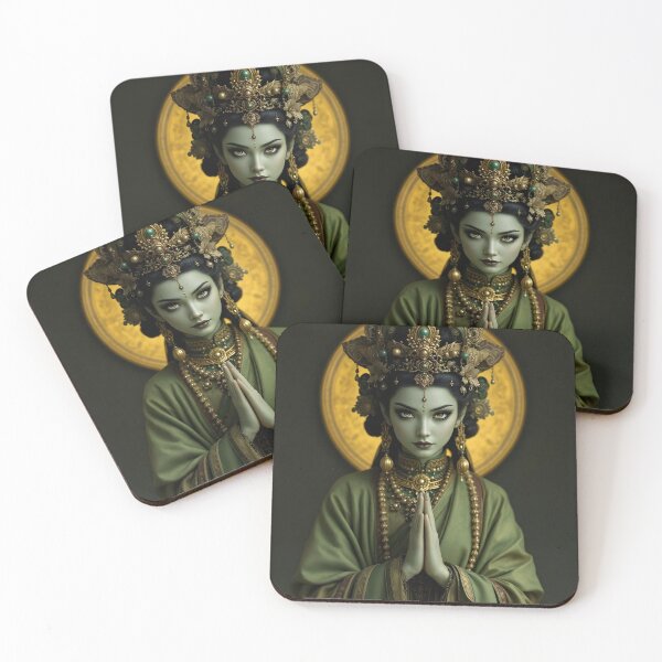 Item preview, Goddess Green Tara designed and sold by SoniaSarkali.