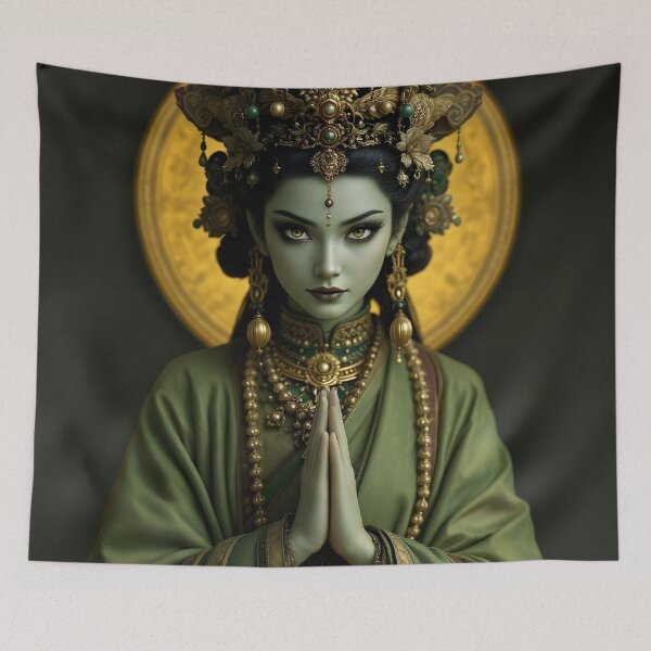 Item preview, Goddess Green Tara designed and sold by SoniaSarkali.