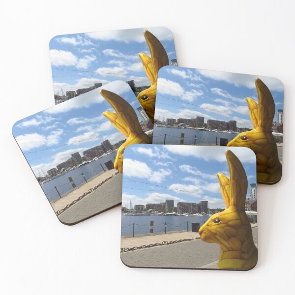 Item preview, Yellow Hare, Ipswich Waterfront designed and sold by wiggyofipswich.