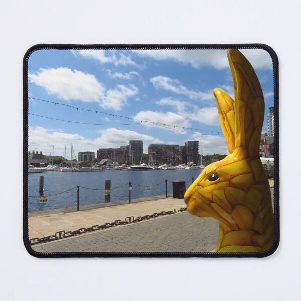 Item preview, Yellow Hare, Ipswich Waterfront designed and sold by wiggyofipswich.