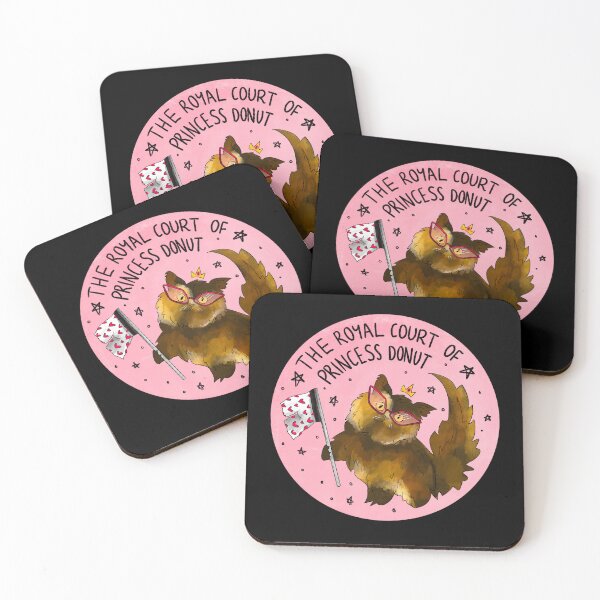 Item preview, The royal court of princess donut dcc (pink) designed and sold by TheDoodlemancer.