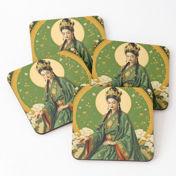 Item preview, Goddess Green Tara designed and sold by SoniaSarkali.