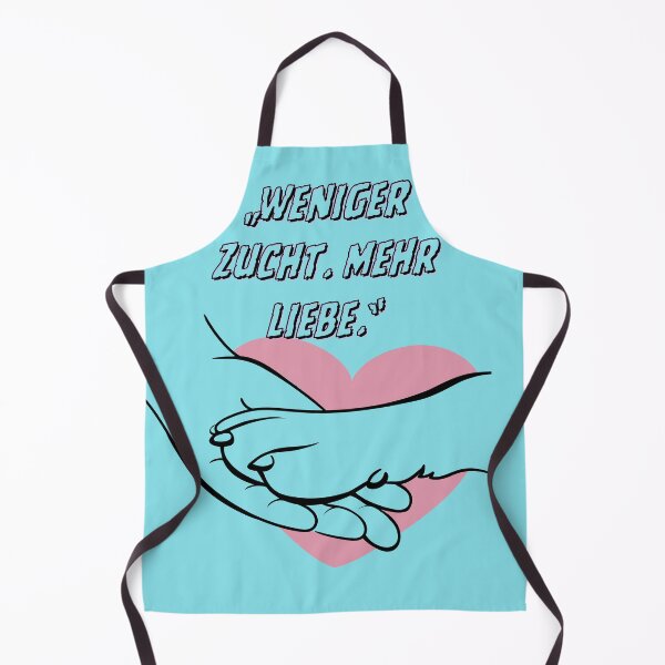 Item preview, Less breeding. More love. | Pfotenherz Statement designed and sold by MitMopsundHerz Rosinchens_Welt.
