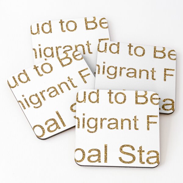Item preview, PROUD TO BE AN IMMIGRANT FROM PAPAL STATES SEQUIN designed and sold by TheIconSmith.