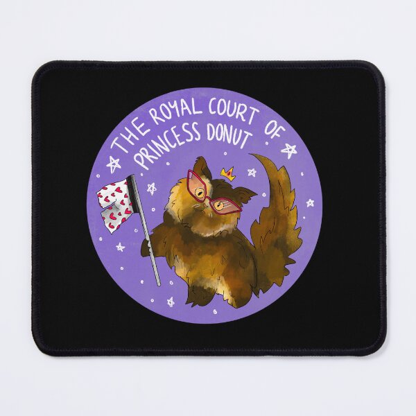 Item preview, The royal court of princess donut dcc (purple) designed and sold by TheDoodlemancer.