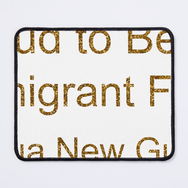 Item preview, PROUD TO BE AN IMMIGRANT FROM PAPUA NEW GUINEA SEQUIN designed and sold by TheIconSmith.