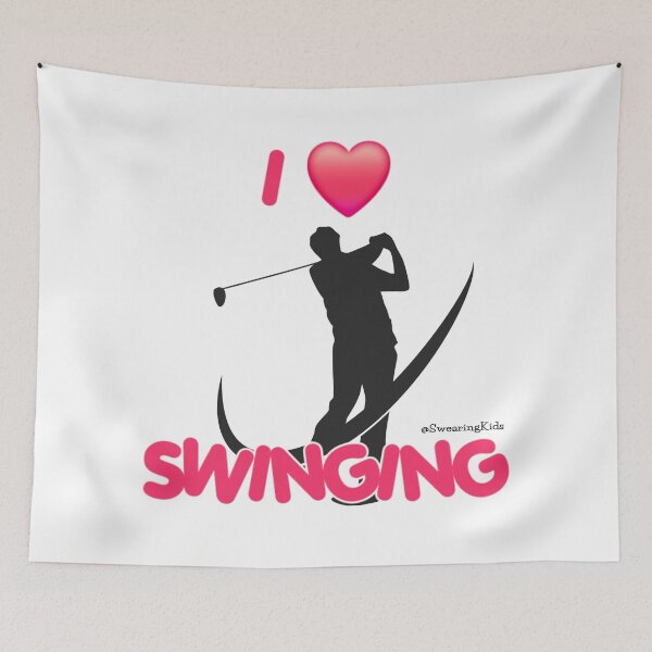 Item preview, I Heart Swinging designed and sold by SwearingKids.