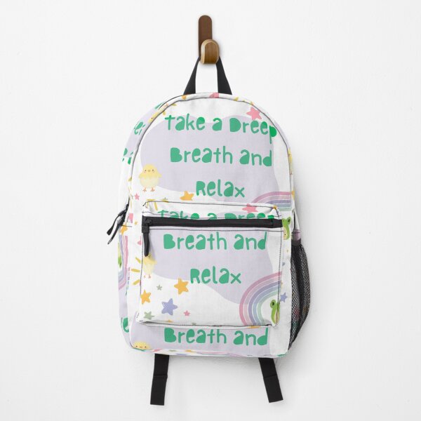 Item preview, Take a Deep Breath and Relax – Cute Pastel Kawaii Design designed and sold by farwawears.